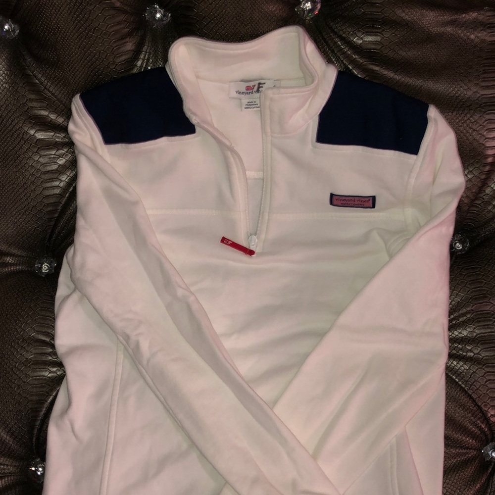 Vineyard Vines American Flag Embroidered Shirt